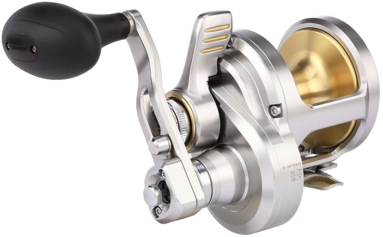 SHIMANO/CHAOS, 3 Shimano Talica 12IIA with 3 KC 15-30 7'0" Composite CHAOS Gold Combo