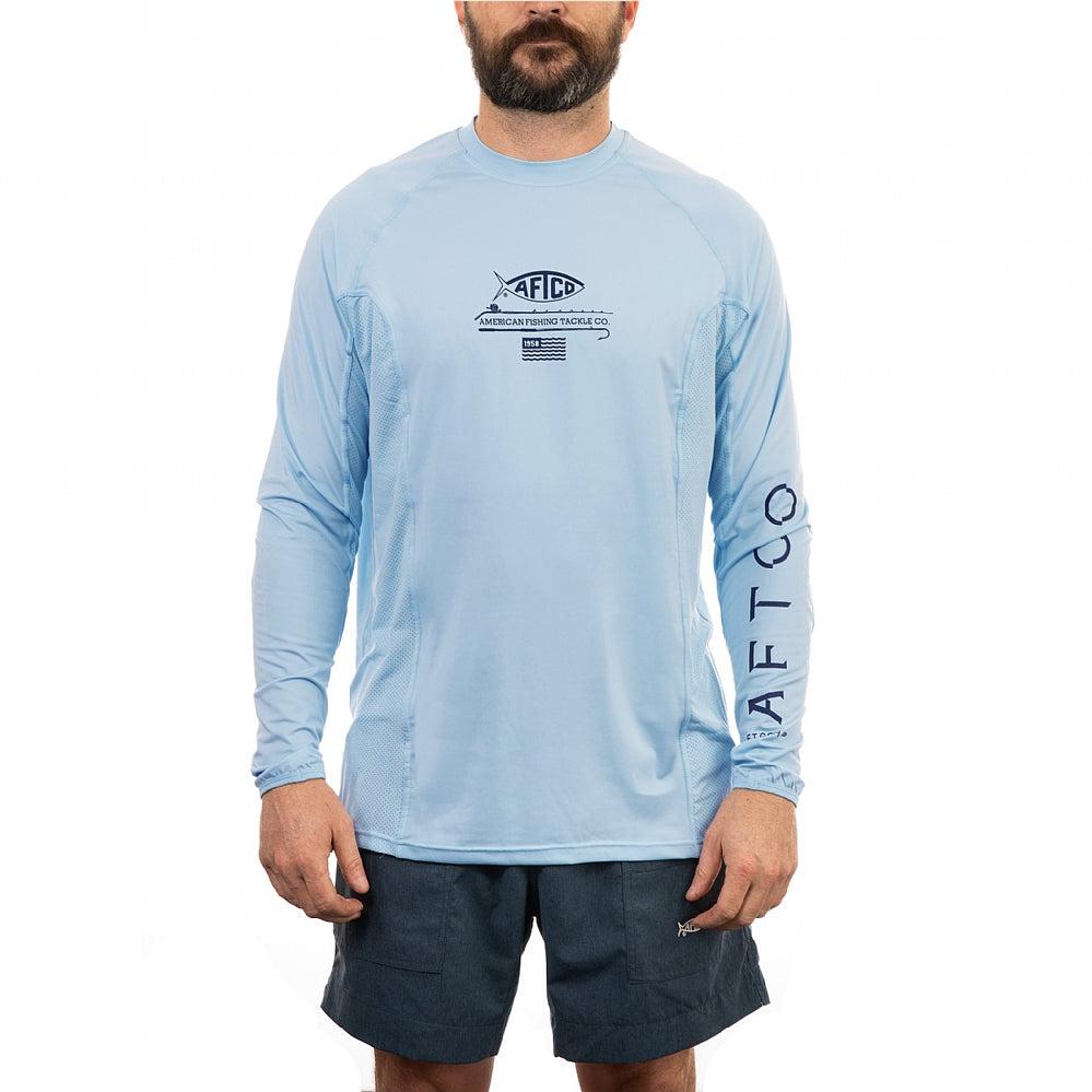 AFTCO, AFTCO Barracuda Geo Cool LS Performance Shirt