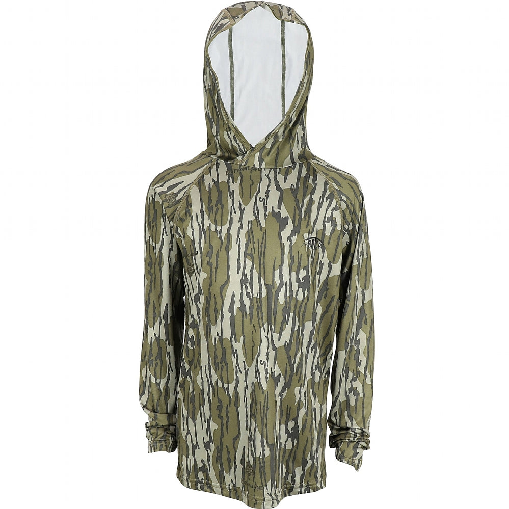 AFTCO, AFTCO Mossy Oak Hooded Performance Shirt