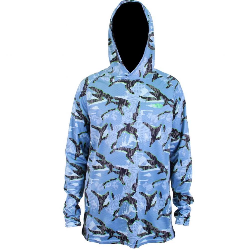 AFTCO, AFTCO Nukam Hood - Blue Camo