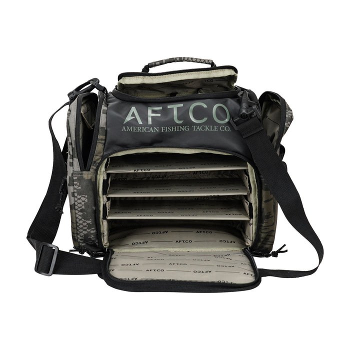 AFTCO, AFTCO Tackle Bag - Green Digi Camo