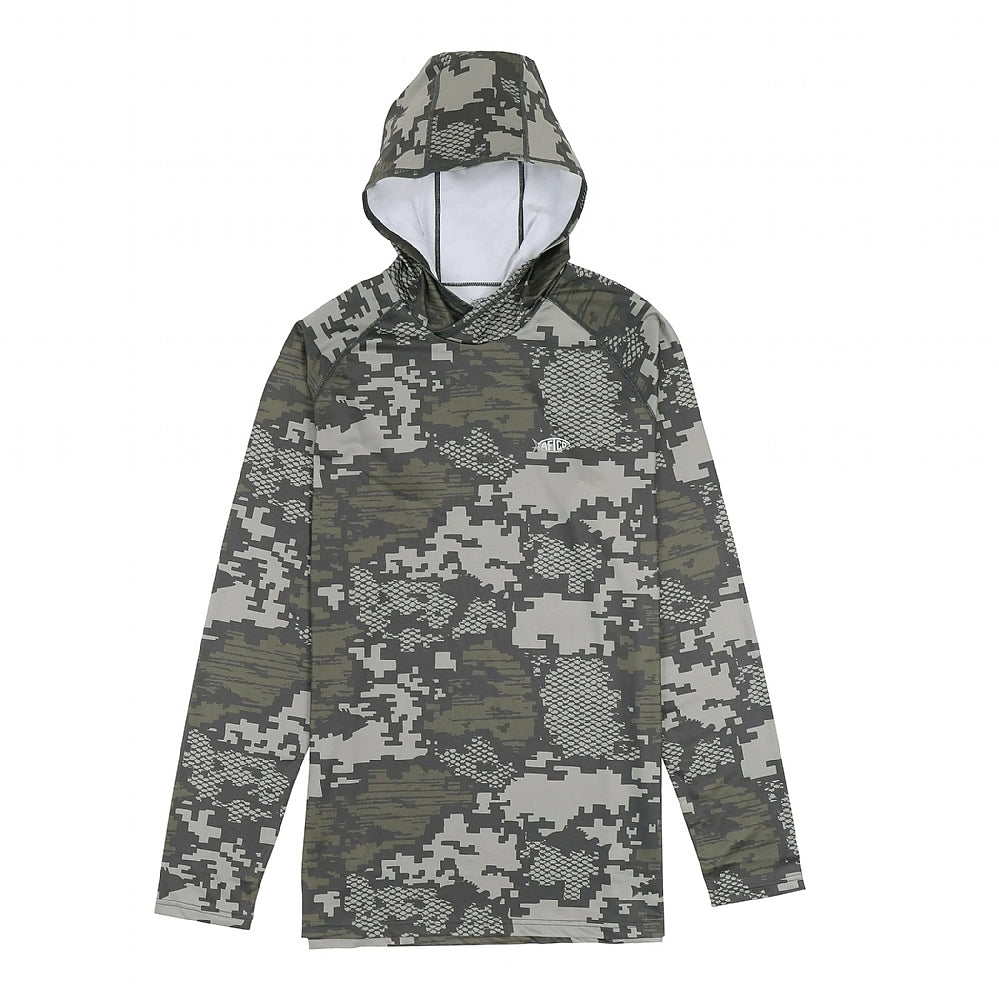 AFTCO, AFTCO Tactical Hooded Long Sleeve Performance Shirt