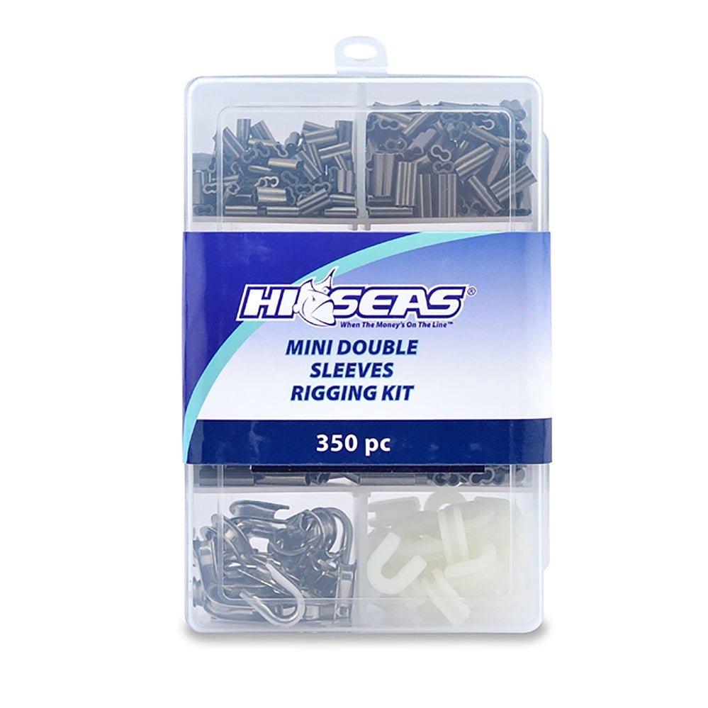 AMERICAN FISHING WIRE, AFW Copper Mini Double Barrel Sleeves 300 pc TKB00002