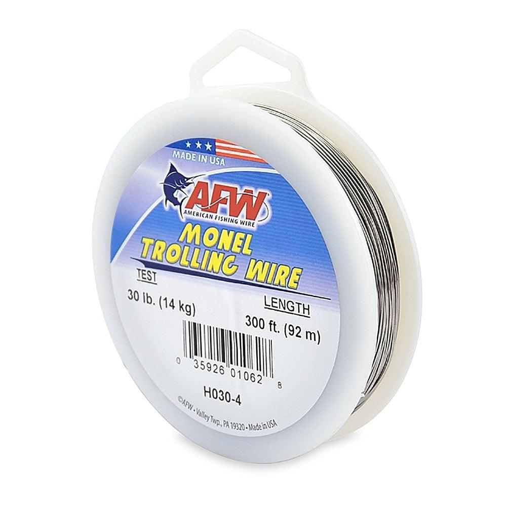 AMERICAN FISHING WIRE, AFW Monel Trolling Wire Nickel-Copper Alloy 300ft