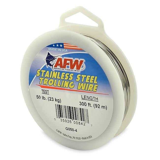 AMERICAN FISHING WIRE, AFW Stainless Steel Trolling Wire 300FT