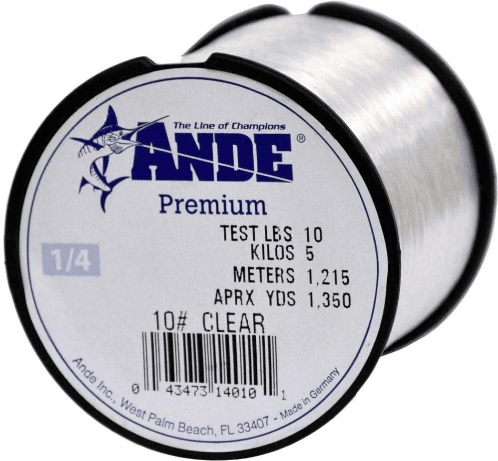 ANDE, ANDE Premium Monofilament Line 1/4LB Spool