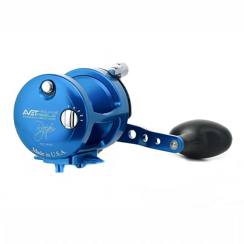 AVET, AVET MXL 6/4 2SPD MC Raptor Right Hand - Blue