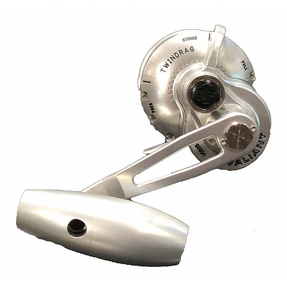 ACCURATE, Accurate Valiant 6:1 Slow Pitch Jigging Reel 500N Left - Silver