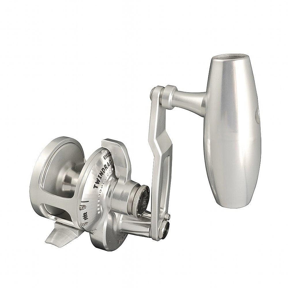 ACCURATE, Accurate Valiant SPJ 2 Speed Reel Silver Left Hand- BV2-300L-SPJ