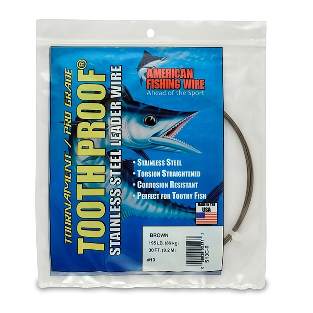 AMERICAN FISHING WIRE, American Fishing Wire Tooth Proof Stainless Steel