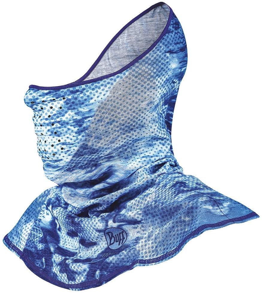 BUFF, BUFF UVX Mask Pelagic Camo Blue