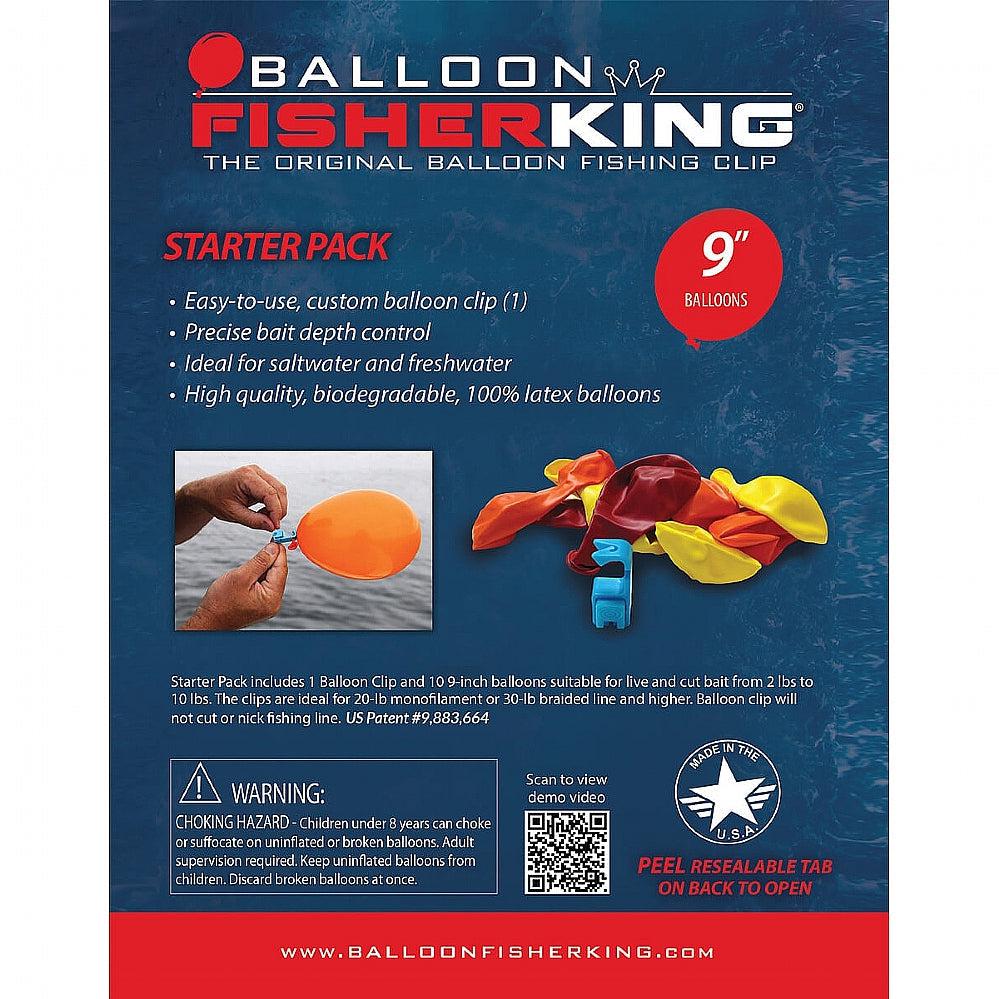 BALLOONFISHER, Balloon Fisher King Starter Pack 9"