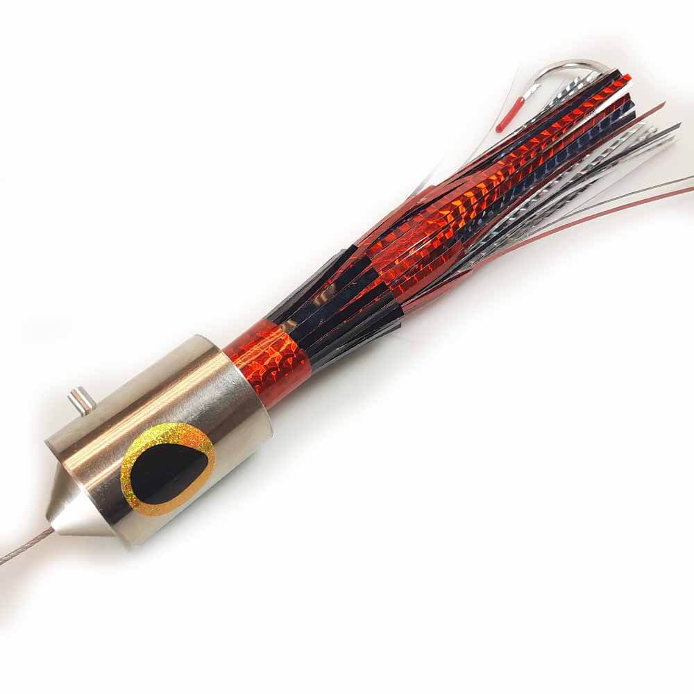 BALLYHOOD, Ballyhood Cowbell Wahoo Junior Lure Rigged