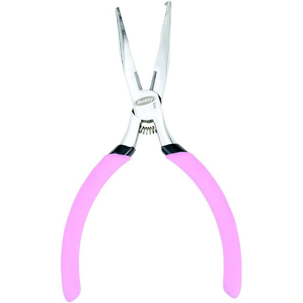 BERKLEY, Berkley Chrome Split Ring 6" Pliers - Pink