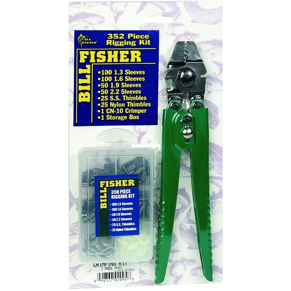 BILLFISHER, Billfisher Rigging Kit 351 Pc with CN-10 Crimper