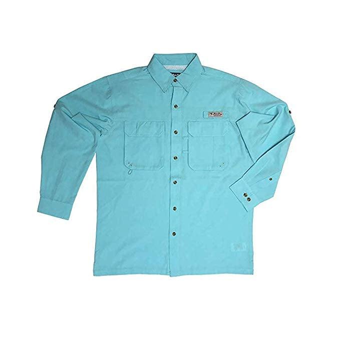 BIMINI BAY, Bimini Bay Outfitters Men's Bimini Flats IV with BloodGuard Quick Dry Long Sleeve Shirt