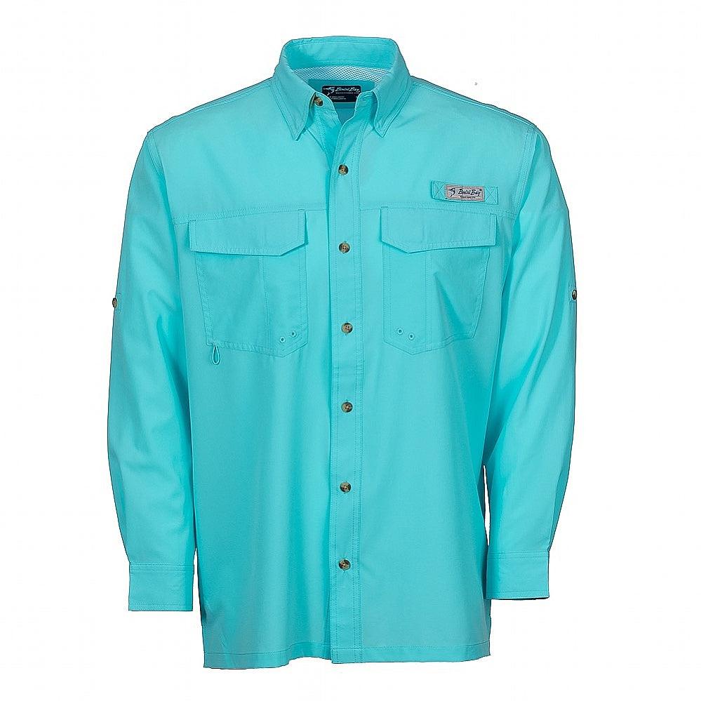 BIMINI BAY, Bimini Flats V Men's Long Sleeve Shirt with BloodGuard Plus