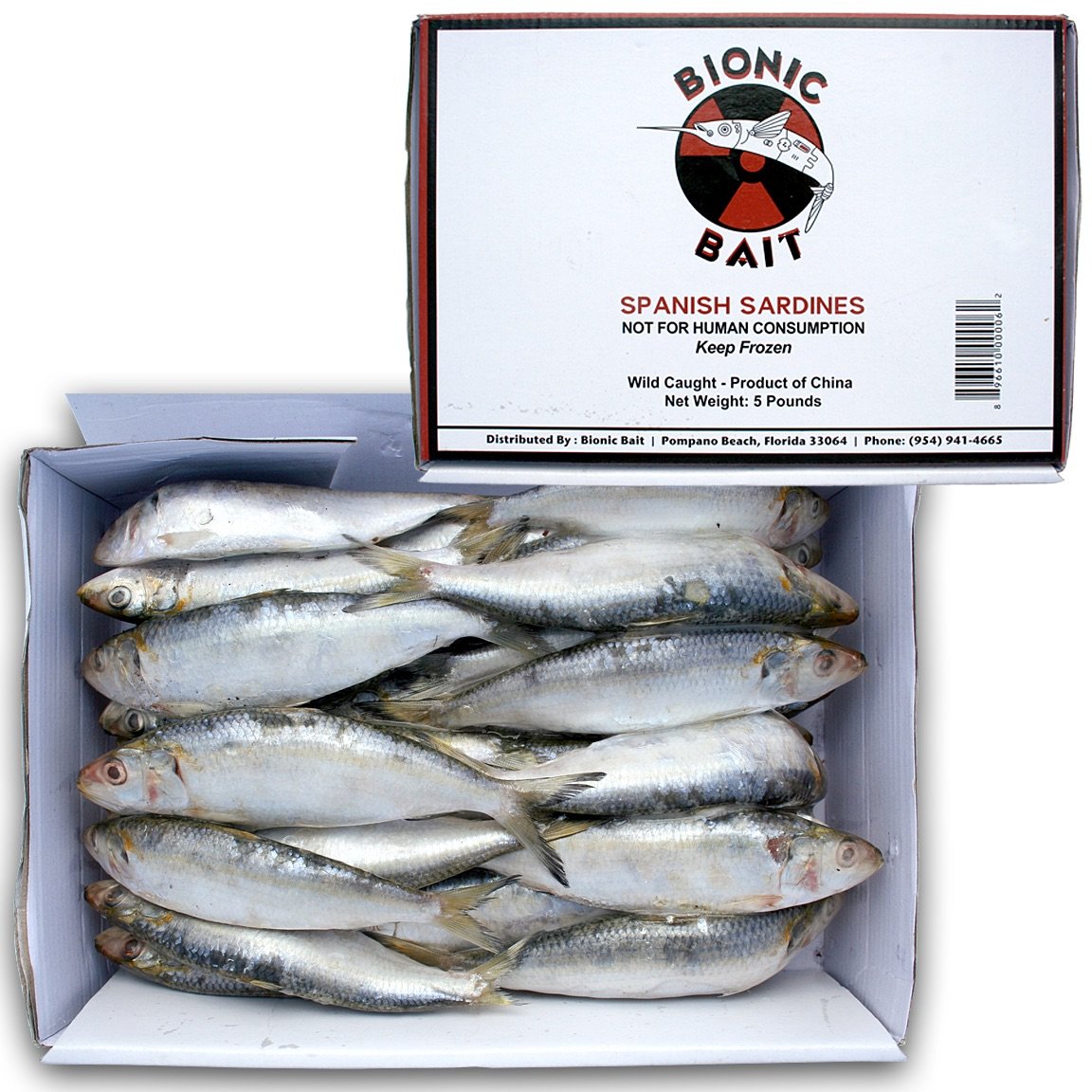 BIONIC, Bionic Sardines Box 4LB (Brazillian)