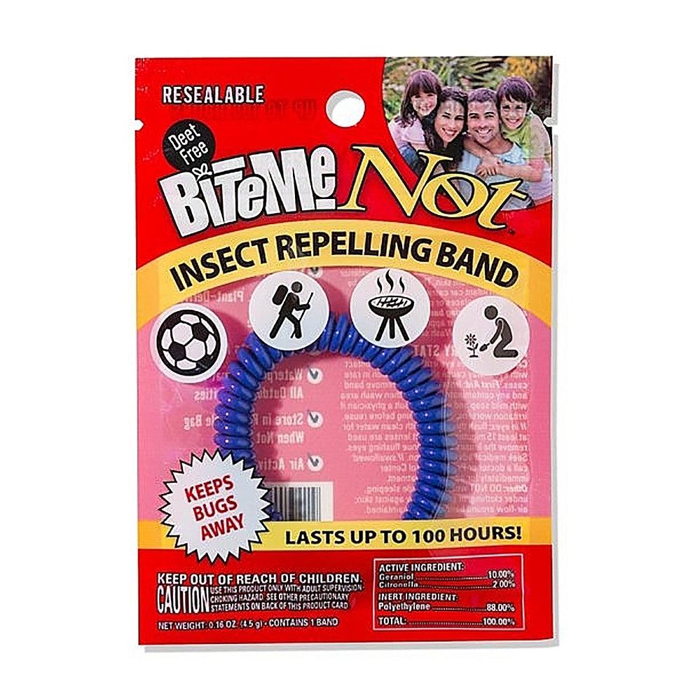 BITE ME NOT, Bite Me Not 88201 Insect Repellent Wristband Glow, DEET-Free, Reusable