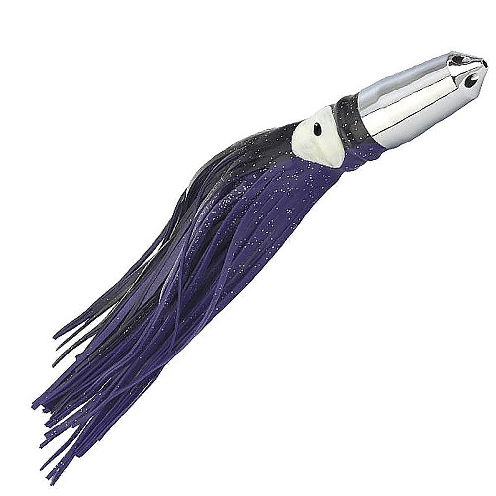 BOONE, Boone 1oz Chrome Jet Unrigged Bullet 4 3/4" - Purple-Black