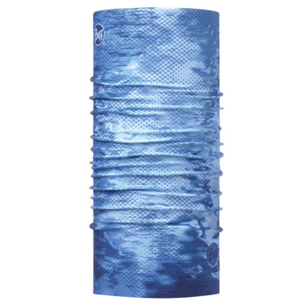 BUFF, Buff Coolnet UV+ Insect Shield Pelagic Camo Blue