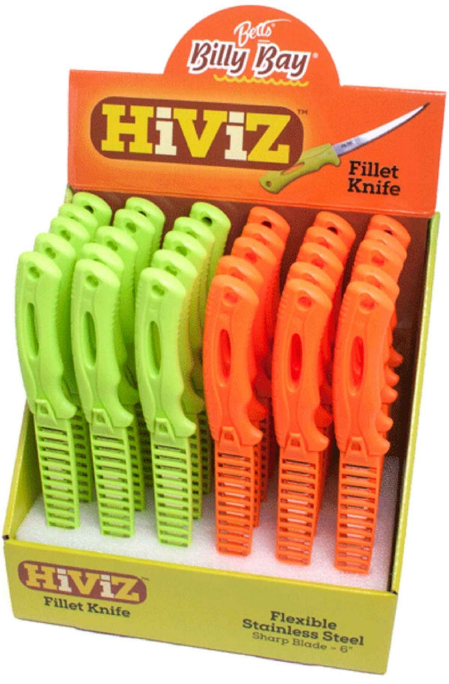 C+H, Buy 1 Billy Bay Hi Viz 4" Fillet Knife, Get 1 FREE