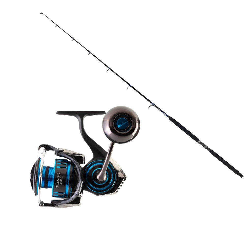 DAIWA/CHAOS, Buy 1 Daiwa Saltist MQ Spinning Reel 10000H get CHAOS SPC 20-40 7FT Royal/Silver 80% OFF or Buy 4 Get Rods FREE