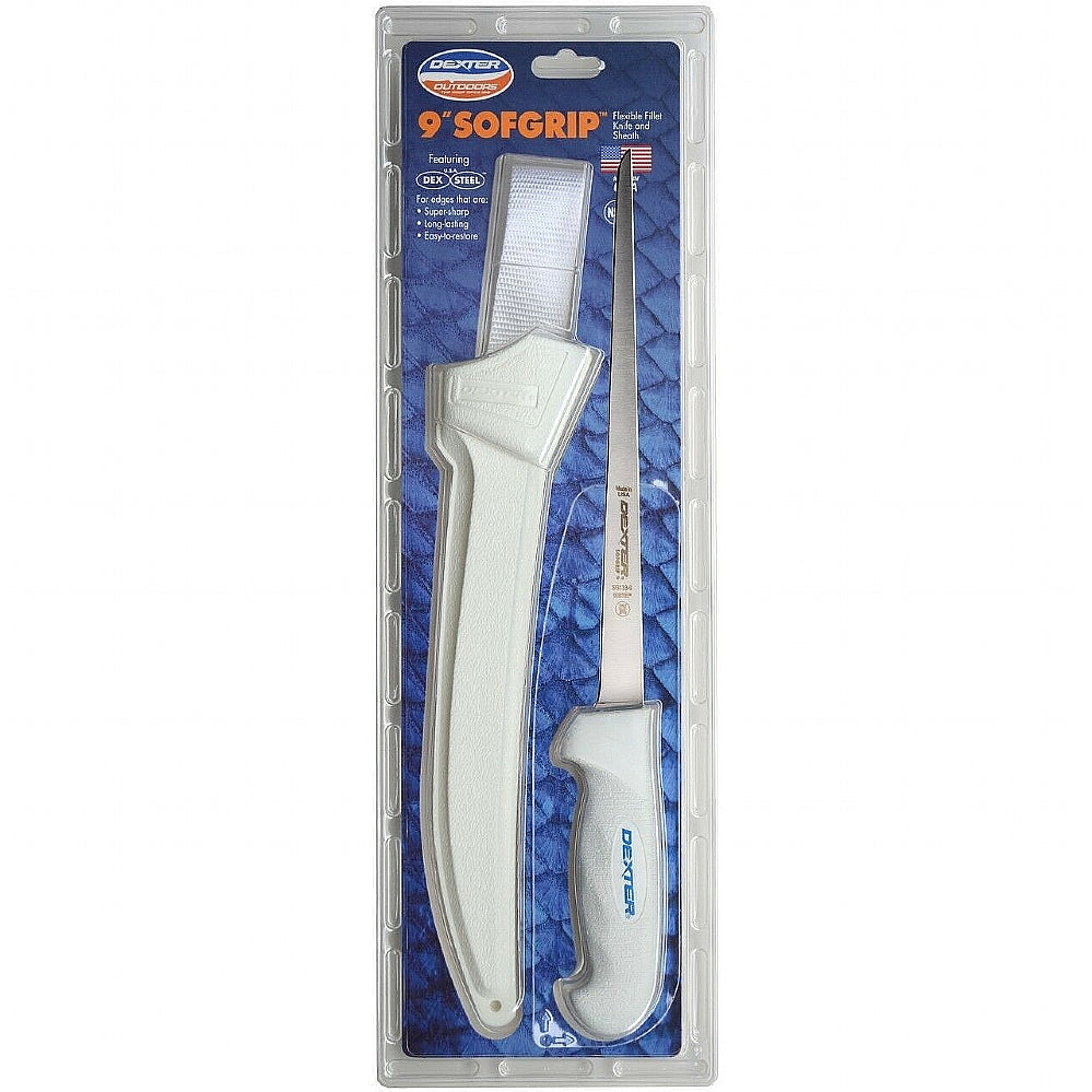 DEXTER, Buy 1 Dexter 9" SoftGrip Flexible Fillet Knife with Sheath Get 1 FREE