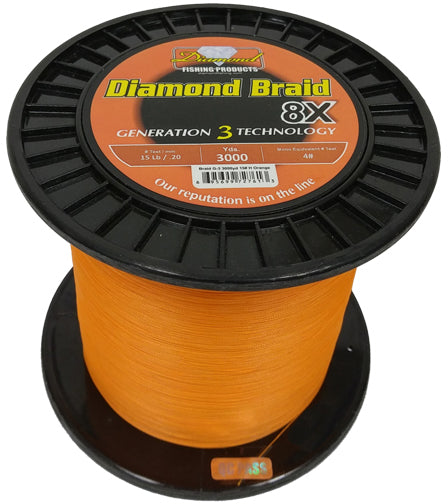 MOMOI, Buy 1 Momoi Diamond Braid Generation III 8X 3000yds Get 600 yds FREE