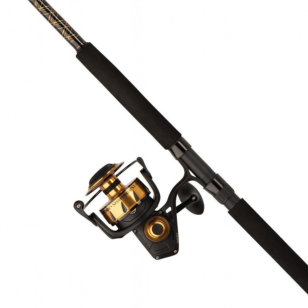 PENN, Buy 1 Penn Spinfisher VI IXP5 sealed body reel 8500 with 7' H Rod Combo, Get 1 FREE