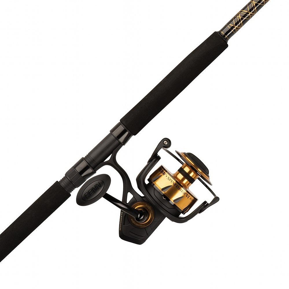 PENN, Buy 1 Penn Spinfisher VI IXP5 sealed body reel 8500 with 7' H Rod Combo, Get 1 FREE