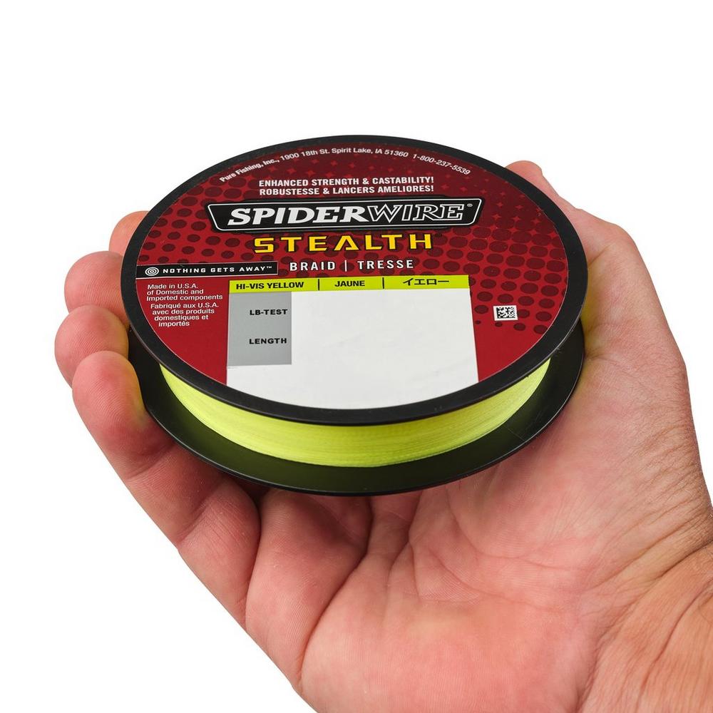 SPIDERWIRE, Buy 1 Spiderwire Stealth Trilene 100% Fluorocarbon Dual - 125yds Get 1 FREE