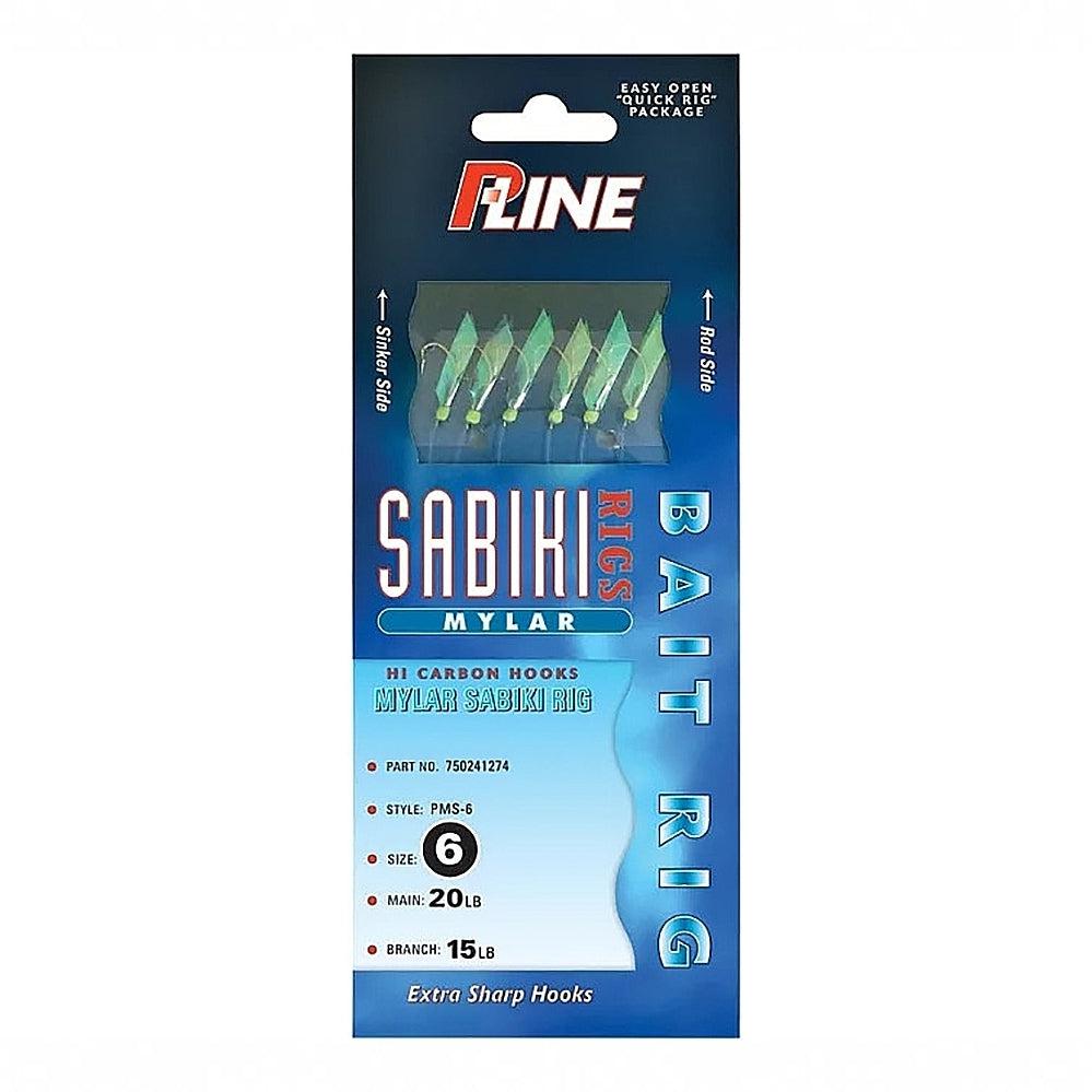 PLINE, Buy 2 P-Line Sabiki Rig with Mylar Get 1 FREE