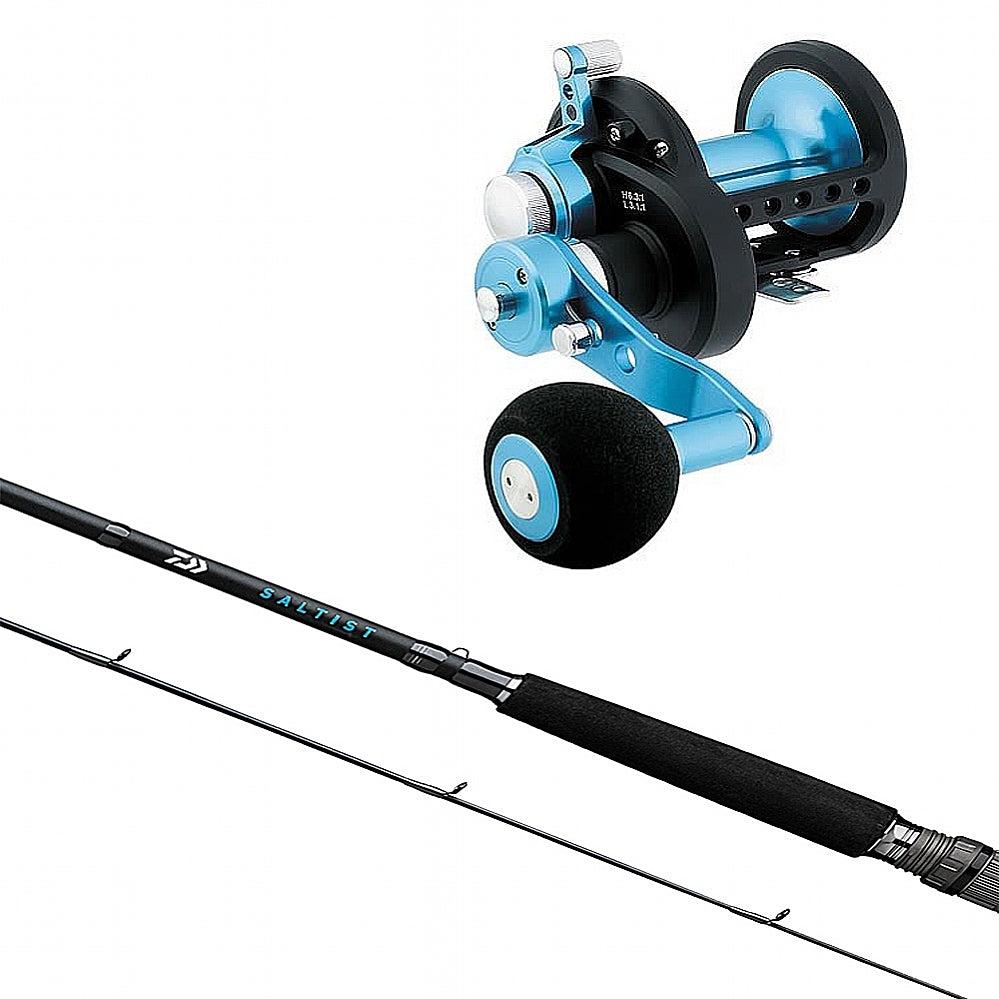 DAIWA, Buy Daiwa Saltist LD 2 Speed STTLD35 Get FREE Saltist In-Shore Rod