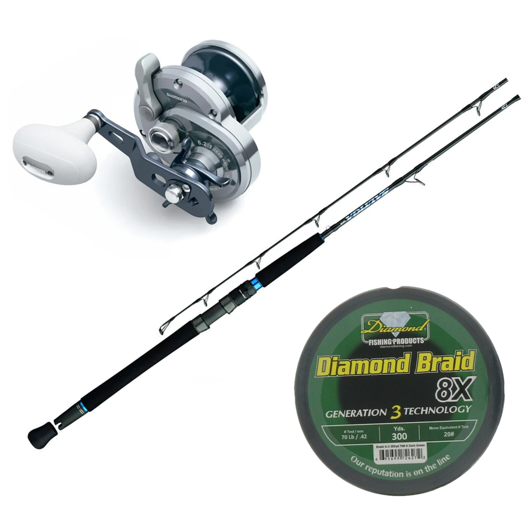 SHIMANO, Buy Shimano TRINIDAD 16NA Reel with Momoi Diamond Braid Gen3 8X 300Yds and Get 50% OFF on Selected Rods