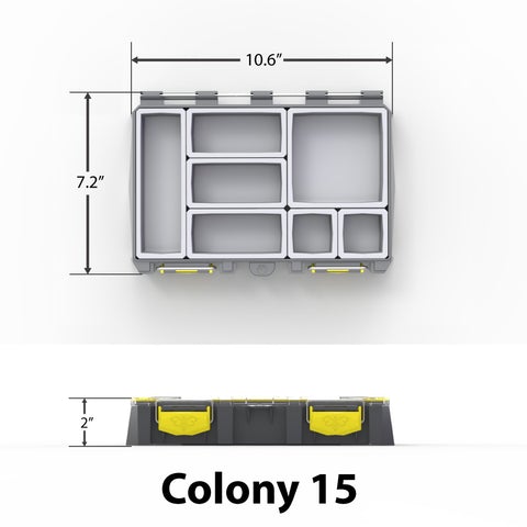 Fishin' World, Buzbe Colony 15 Modular Tackle Box