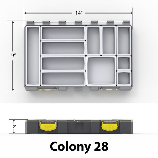 Fishin' World, Buzbe Colony 28 Modular Tackle Box