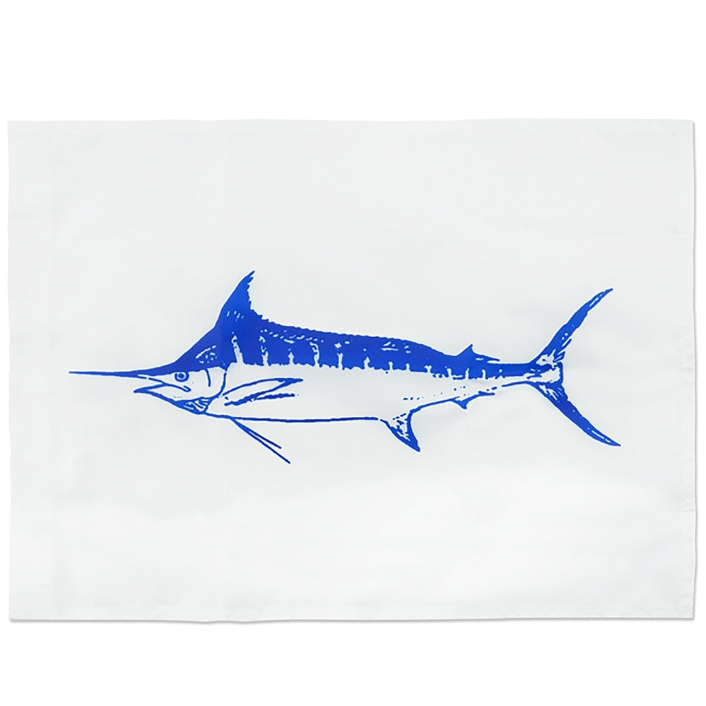 C+H, C&H Flag 18" X 12" Blue Marlin