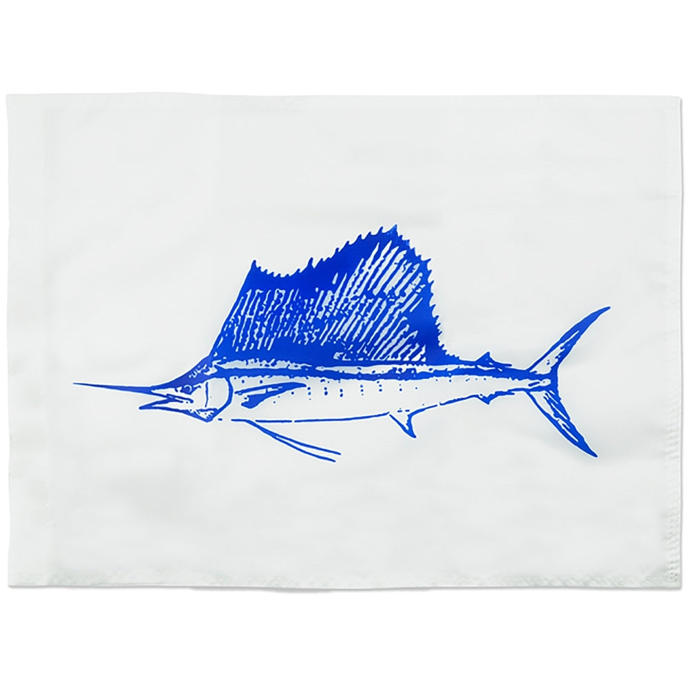 C+H, C&H Flag 18" X 12" Sailfish