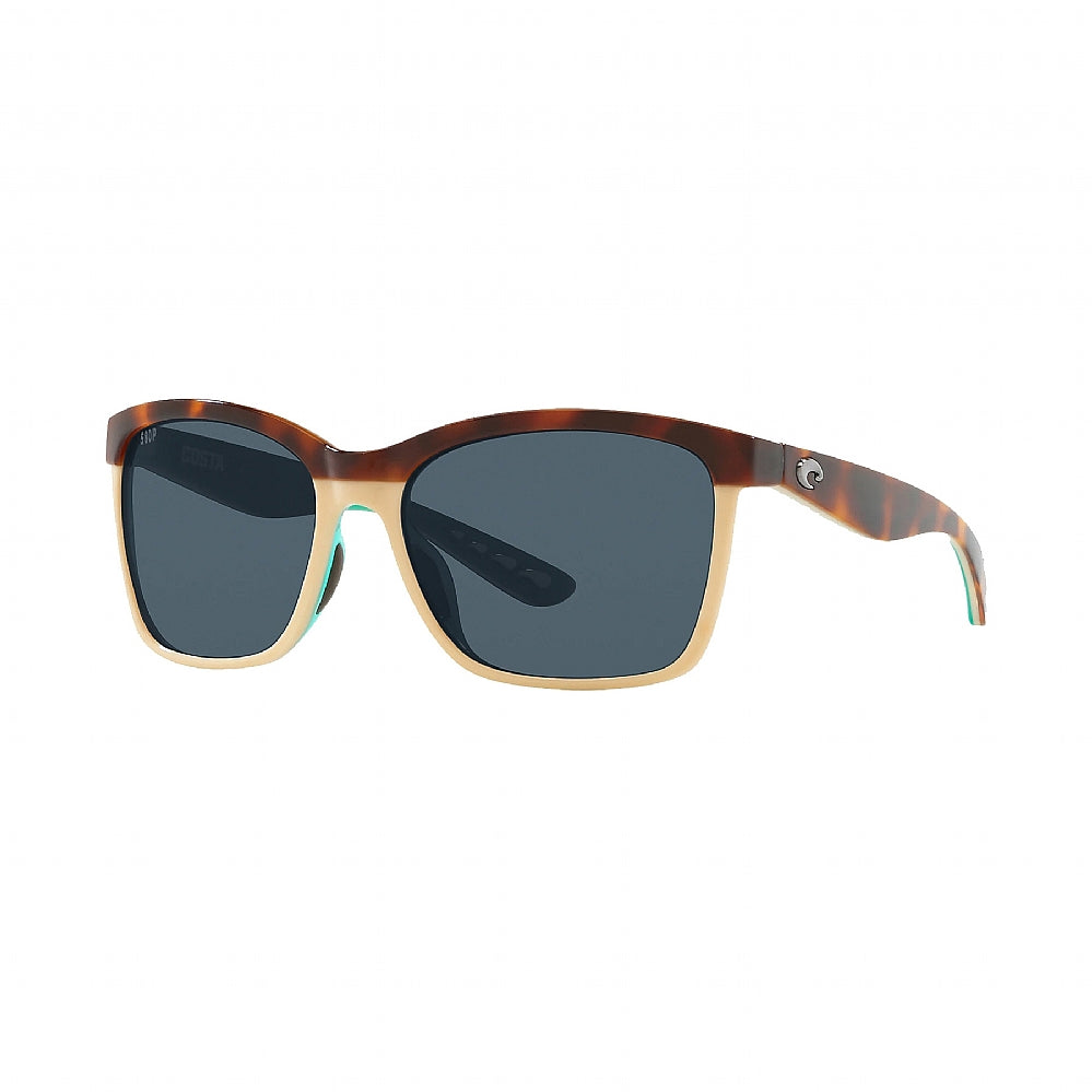 COSTA, COSTA Anna 580P Gray | Shiny Retro Tortoise Cream Mint