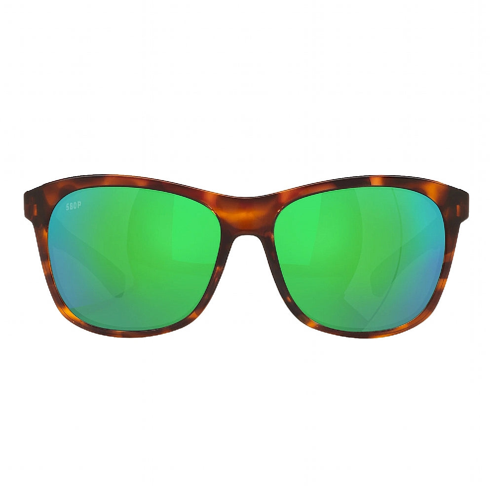 COSTA, COSTA Vela 580P Green Mirror | Tortoise