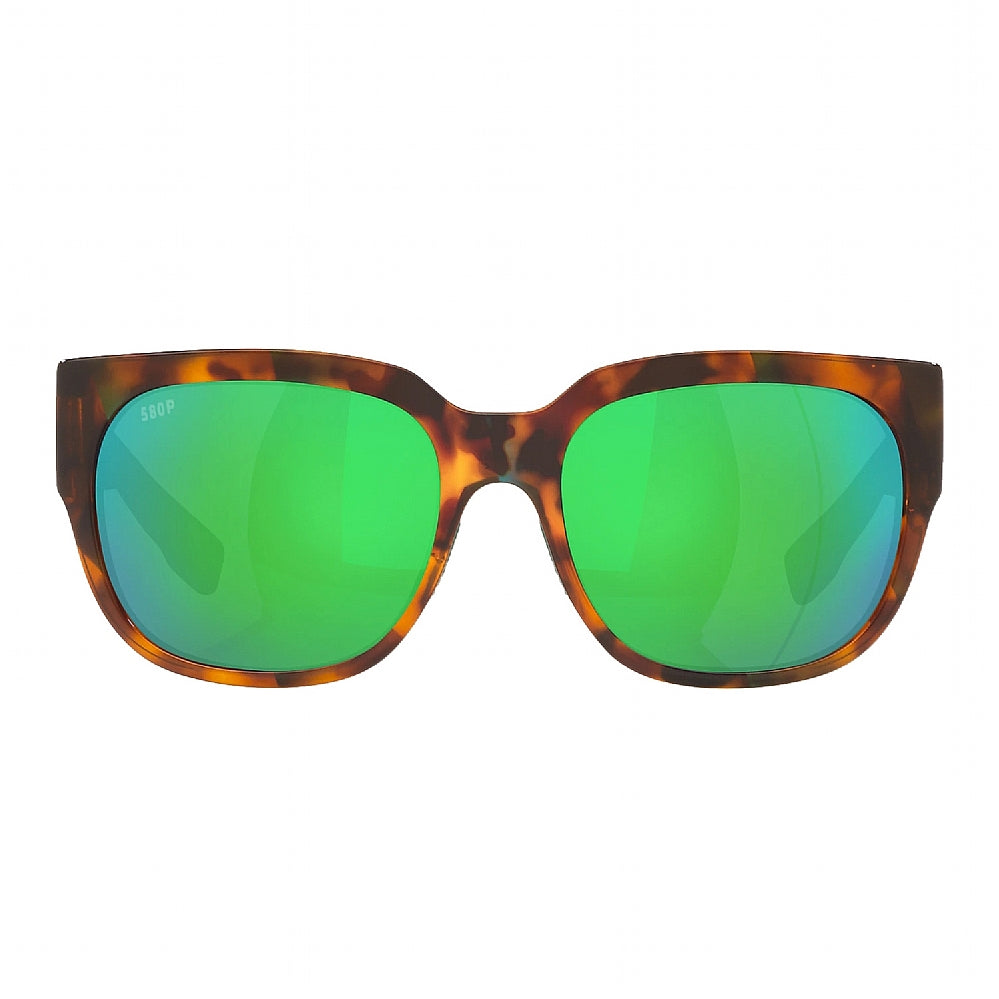 COSTA, COSTA Waterwoman 580P Green Mirror | Shiny Palm Tortoise