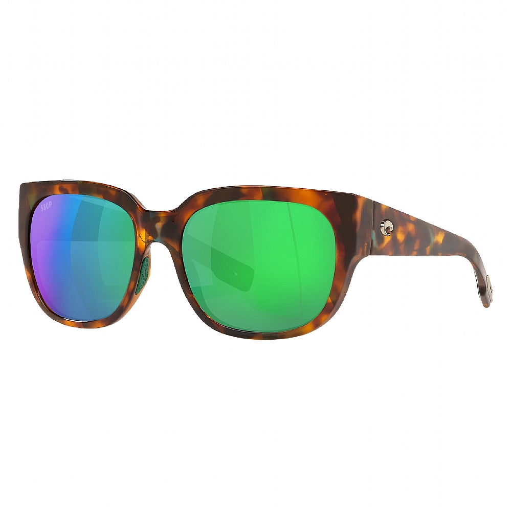 COSTA, COSTA Waterwoman 580P Green Mirror | Shiny Palm Tortoise