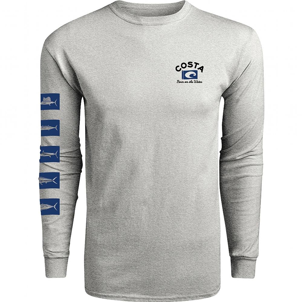 COSTA, Costa Banner Long Sleeve T-Shirt