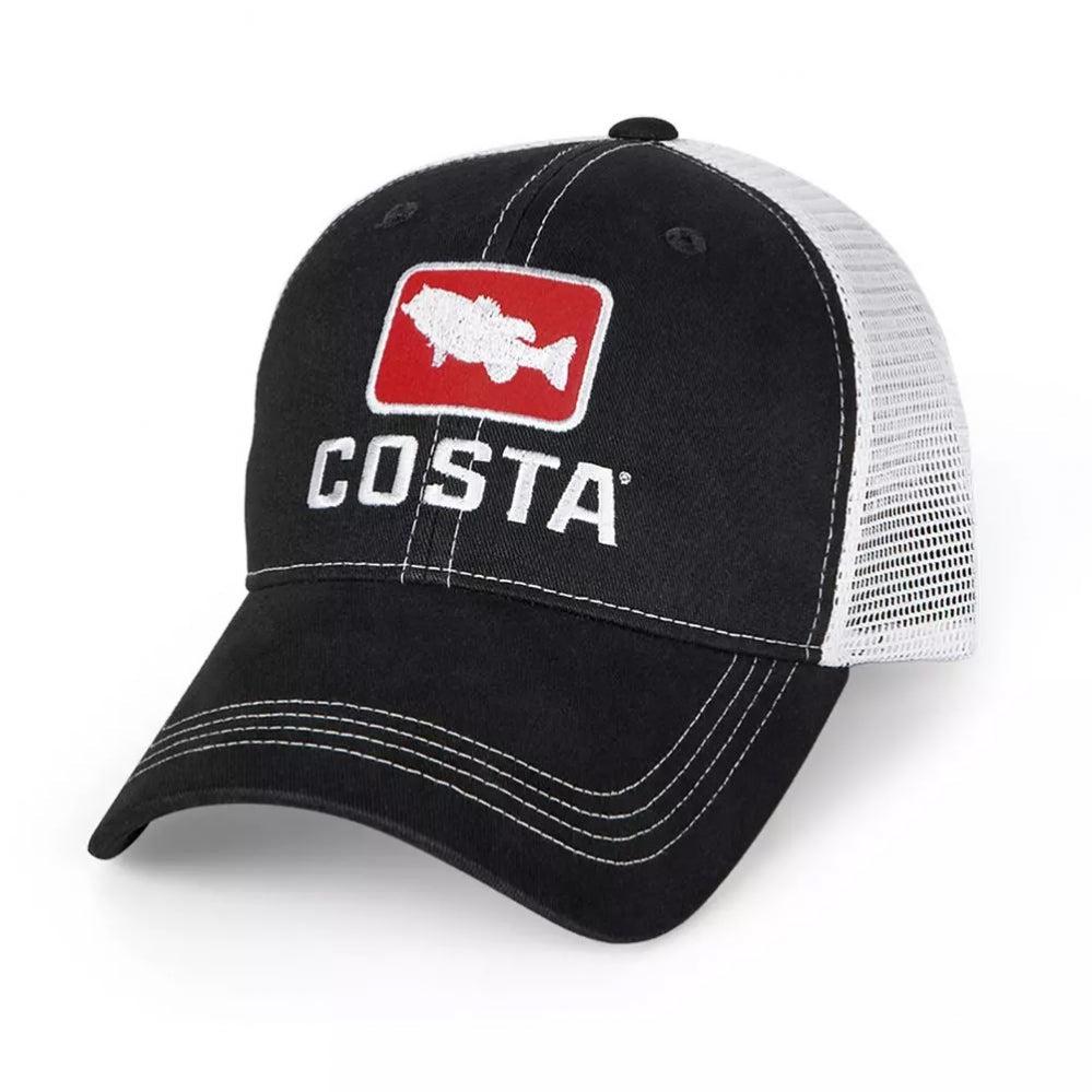 COSTA, Costa Bass Trucker Hat Black-White