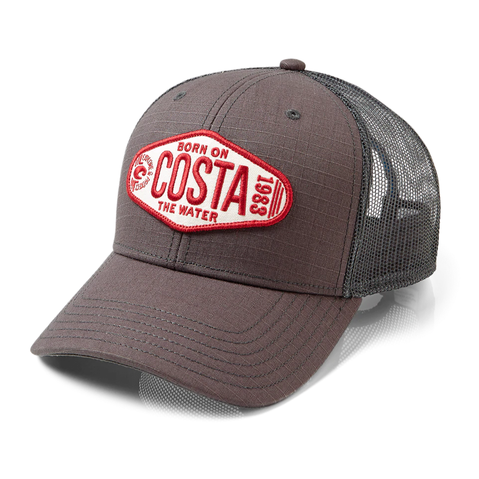 Costa del Mar, Costa Clinch Trucker Gray Hat