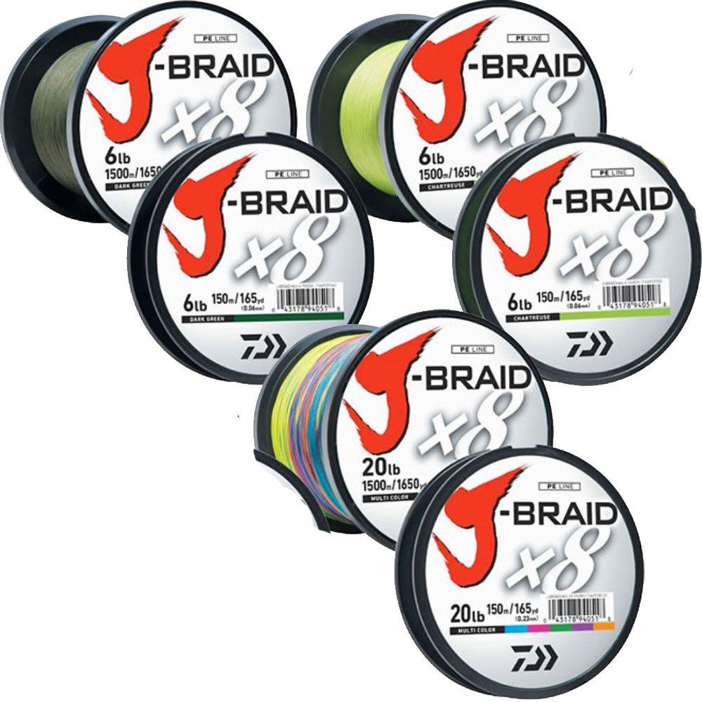 DAIWA, DAIWA J Braid x8 165Yards