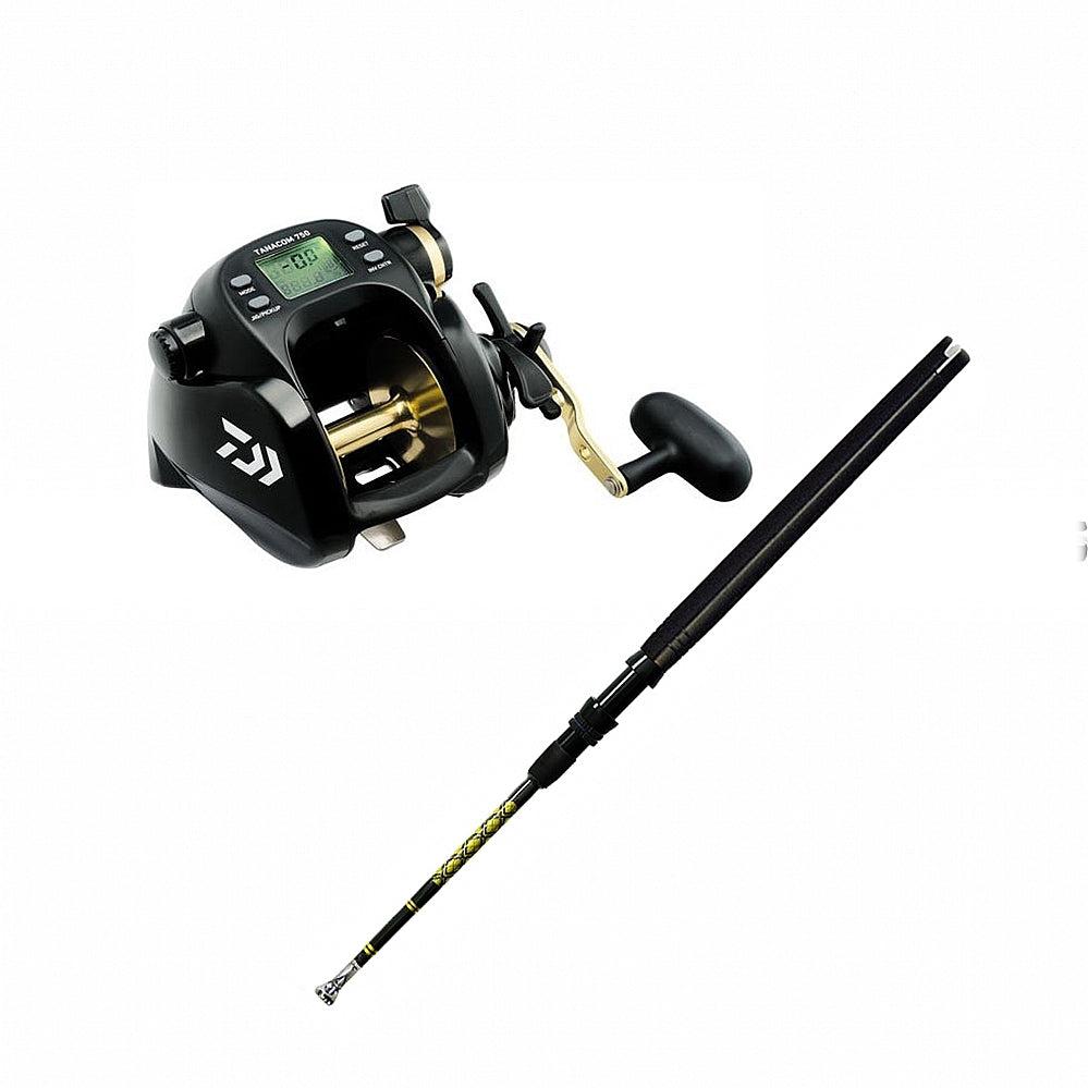 DAIWA/CHAOS, Daiwa Tanacom 750 with CHAOS Kite Rod CHAOS Gold 32" with Winthrop Top Combo