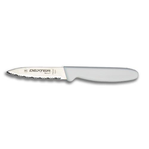 DEXTER, Dexter Basics 3 1/8" Scalloped Tapered Paring Knife