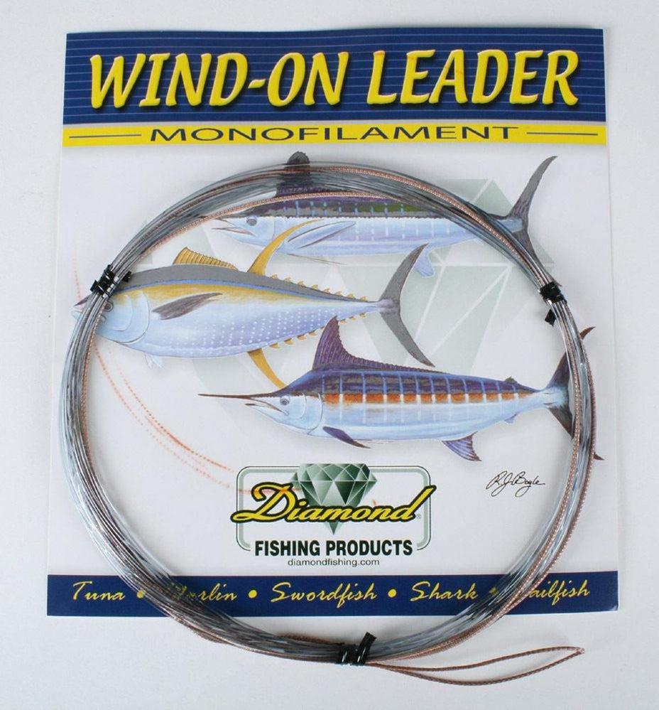 MOMOI, Diamond Monofilament Wind-On X-Hard Leader